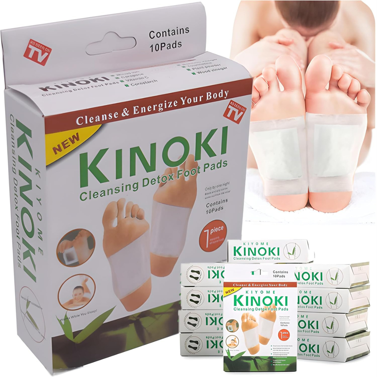 Parches kinoki Detoxi™  - 3 cajas Pack OFERTA