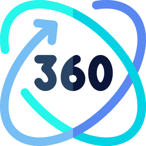 Recepción de 360° 