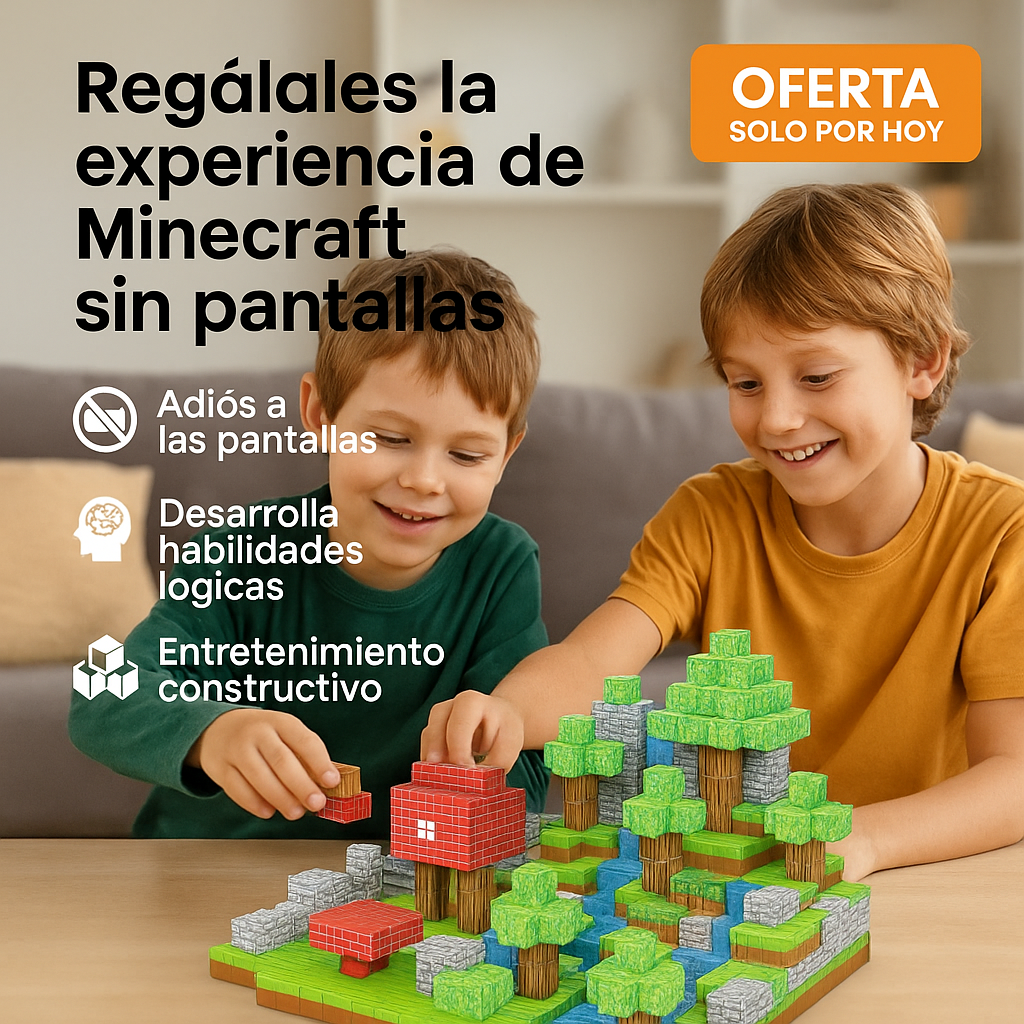CUBOS MAGNETIC CRAFT- PRIMIUM DE 52 PIEZAS