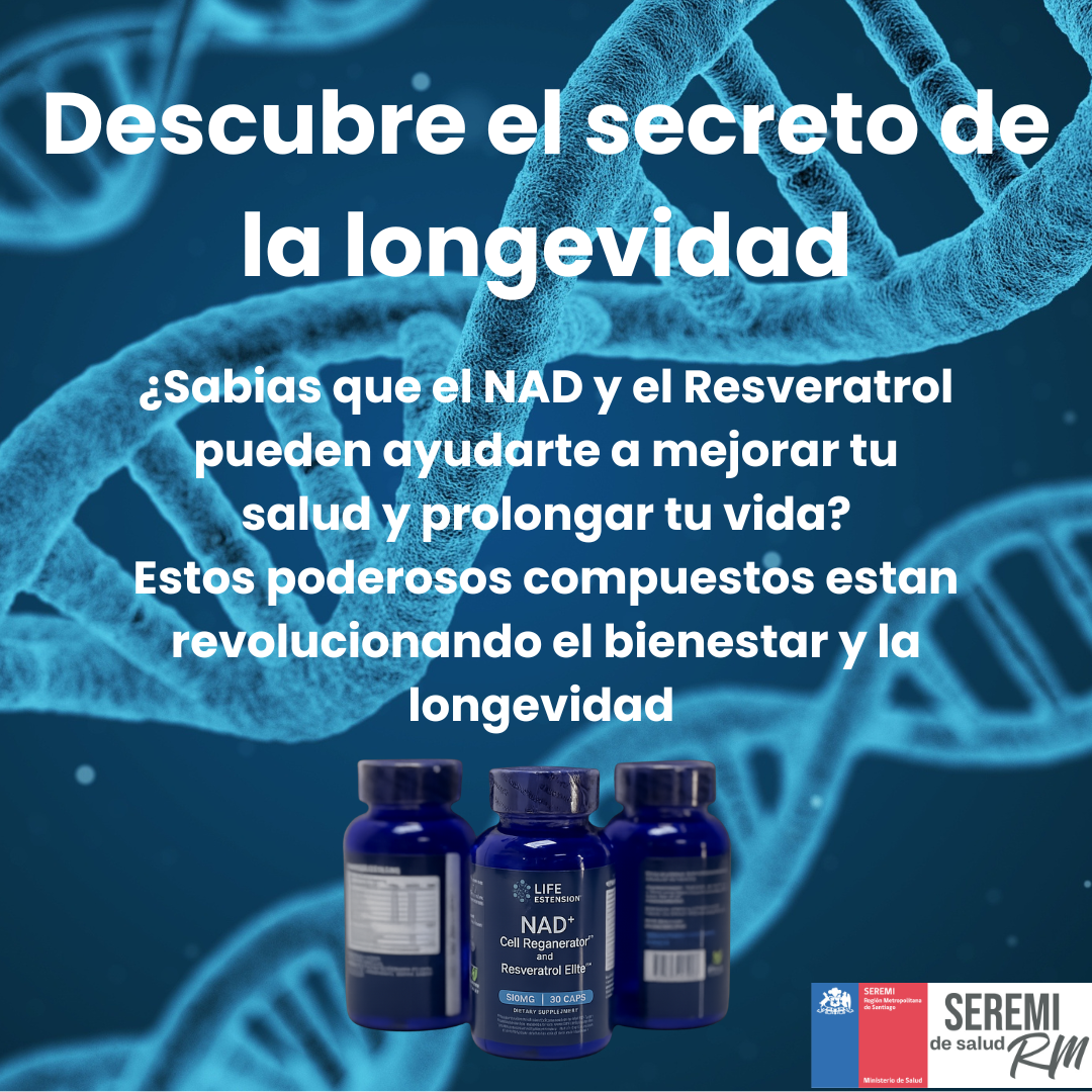 NAD + RESVERATROL ELITE- LIFE ESPASION™ RETRASA EL ENVEGECIMIENTO 🔥55% OFF últimas unidades 🔥