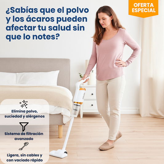 Aspiradora inalámbrica 3 en 1 - AirClean Pro